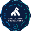 Kong Gateway Foundations